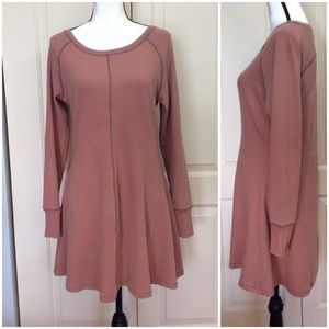 Hem & Thread Long Sleeve Jersey Dress Large